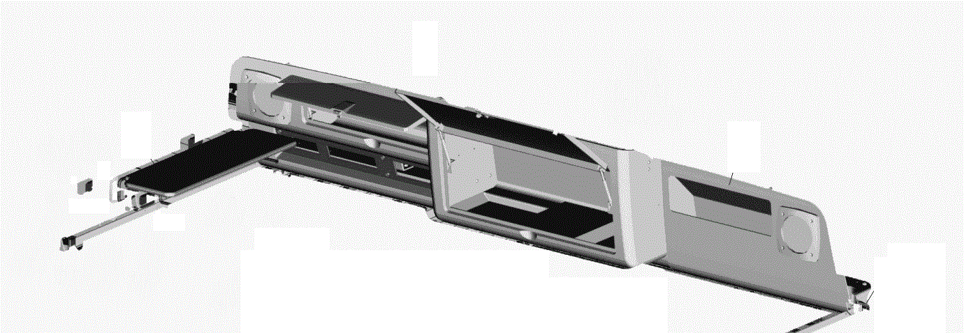 купить Полка верхняя в сб. (на высокую кабину)