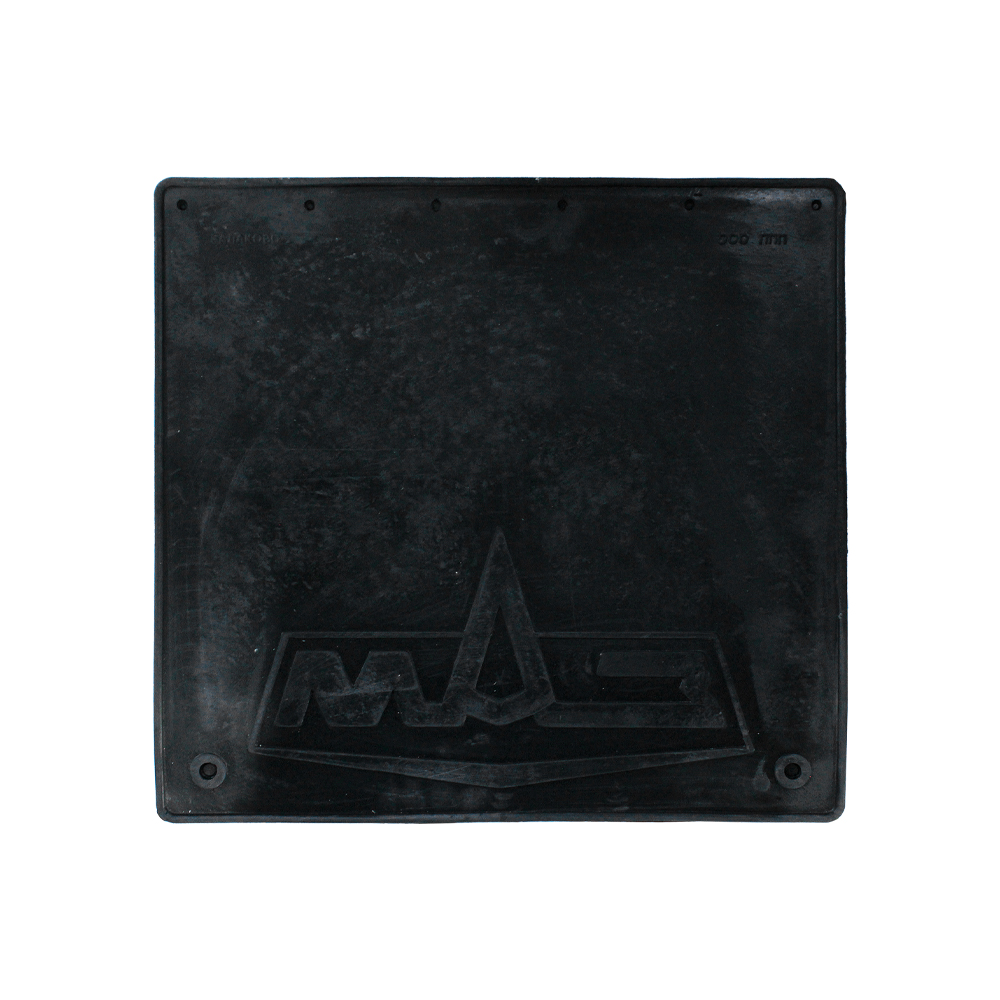 купить Брызговик передний (резина/ткань) (540х520)